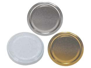 Tappo per vaso twist-off - ø mm. 82 SECONDA SCELTA - chiusura a vite con guarnizione, idoneo alla bollitura