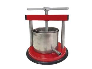 Torchietto premitutto milleusi tommy - cm.24x24x35h. - peso Kg.3,5 (art.00129) - per alimenti con raccoglitore in acciaio inox ø cm.12x12h., struttura costruita in acciaio verniciato con polveri epossi-poli...