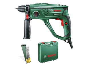 Tassellatore perforatore sds-plus 550w 1,7j (pbh 2100 re) - 550w di potenza, tensione 230v / 50Hz, reversibile, velocità con regolazione elettronica da 0/2.300 g/min., numero percussi...