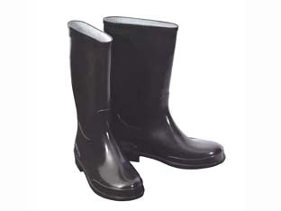 Stivali in pvc tronchetto donna - n°39 - tomaia in PVC, suola antiscivolo in PVC, resistente agli idrocarburi, carburanti e olii industriali, colore nero