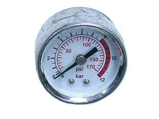 Manometro del regolatore di pressione per compressore - per cod.28882 (CDF00293), 132695 (CDF00291)