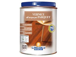 Vernice allacqua per parquet - HP 3040 trasparente semilucida ml.750 - dove si applica: particolarmente indicato per parquet, scale in legno e manufatti in legno per interni, come si applica: penn...