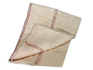 Strofinaccio cotone eco - cm.50x70 - cucitura bordo rosso e verde