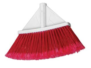 Scopa romana - cm.29x4,5x24h. - supporto in plastica con setole sintetiche, senza manico