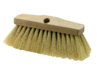 Fratazzo tampico per asfalto e affissione - cm.27x9x12h. - in legno con setole naturali, senza manico