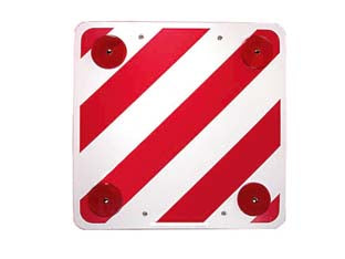 Cartello carico sporgente - cm.50x50 - in polipropilene polionda