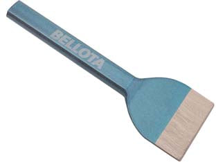 Scalpello da muratore tagliamattoni riaffilabile - mm.70x240 - in acciaio al cromo vanadio