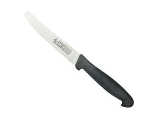 Coltello da tavola professionale - cm.11, art.430-11 - lama dentata in acciaio inox professionale, manico plastica