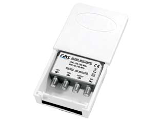 Miscelatore vhf e 2 uhf attacco f con filtro lte - miscelatore, attacco F, con filtro LTE