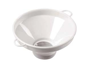 Passalatte 2 manici - ø cm.27 (filtro ø cm.10) - con manici, uso alimentare