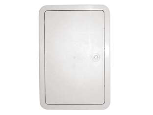 Sportello in abs per contatori acqua-gas-enel - cm.20x30h. - con chiave