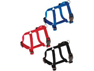 Pettorine nylon champion p per cani - taglia S colore nero - regolabile, morbida e resistente, realizzata interamente in nylon, Champion P è una pettorina per cani robusta e durevole, in...