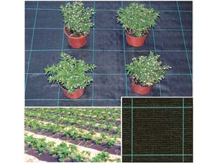 Telo in rafia per pacciamatura nero - mt.10x1,65h. - telo per pacciamatura forte e resistente,, peso circa gr.90 mq. impedisce la crescita delle erbacce nelle colture ed evita c...