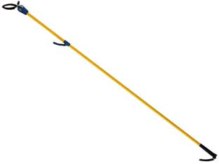 Pinza per scaffali - cm.158h. - attrezzo multiuso ideale per afferrare oggetti da ripiani alti, pinze ricoperte da gomma antiscivolo per una presa perfetta