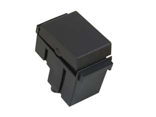 Interruttore unipolare arc - unipolare 16AX 250V (7800.1) - 1 modulo singolo, colore grigio scuro, adatto per il montaggio su cestello portafrutto 'ARC' e/o 'LIVING'