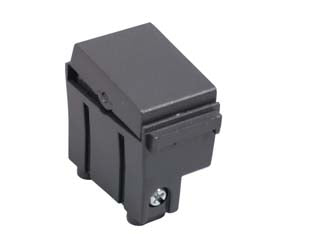 Interruttore deviatore unipolare arc - deviatore 16AX 250V (7801.6) - 1 modulo singolo, colore grigio scuro, adatto per il montaggio su cestello portafrutto 'ARC' e/o 'LIVING'