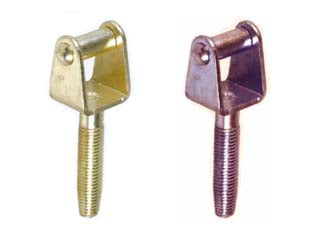Cavallotti con rullo e vite anuba - mm.15 di altezza - vite mm.35 acciaio bronzato - Nessuna Descrizione per questo prodotto