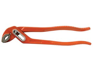 Pinza poligrip doppia cremagliera - mm.240 - in acciaio cromo vanadio a doppia cremagliera incassata