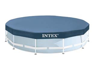 Telo di copertura per piscine rotonde prism frame - ø cm.457 - peso kg.5,125 (28032) - in materiale vinilico, con fori di drenaggio per impedire accumuli di acqua, sporgenza cm.25