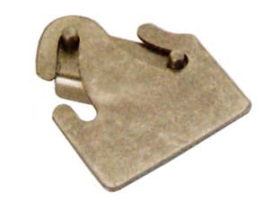 Cerniere per wasistas a saldare art.275 - mm.85 - in acciaio lucido