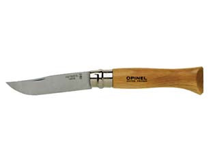 Coltelli opinel inox tradizione con virobloc - n°07 lama da cm.8 - lama in acciaio inossidabile SANDVIK, grado di acciaio 12C27 modificato, messo a punto per OPINEL, è noto per il suo ottimo t...