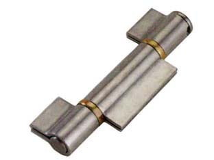 Cerniere a tre ali chiuse con cuscinetto art.160 - mm.180x ø 28 - in ferro lucido perno sfilabile e due rondelle con cuscinetto a sfera