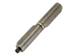 Cerniere regolabili con costa con perno fisso e cuscinetto art.258 - mm.150x ø 22 - in ferro lucido perno fisso in acciaio con cuscinetto a sfera in ottone