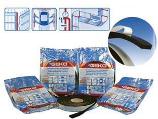 Parafreddo guarnizione espansa adesiva muss - mm.20h. spessore mm.5 rotolo da mt.10 - per porte, finestre e per sigillare tutti i tipi di serramenti, espansa autoadesiva a cellule chiuse, ideale in casa, nell'in...