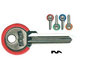 Chiavi per cilindri corbin 5 spine grandi cb6dz - CB6DZ DX swing 4 colori assortiti - Nessuna Descrizione per questo prodotto