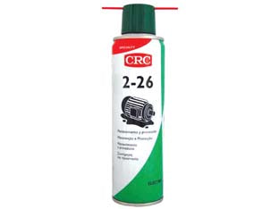 Crc 2-26 electro - ml.250 in bomboletta spray - deterge, lubrifica, penetra, espelle l'umidità, elimina le dispersioni di corrente, non altera la conducibiltà dei contatti, ...