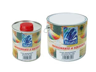 Impregnante a solvente per legno in barattolo (holz steril) - ml.750 mogano scuro - costituisce una ideale prima mano per la protezione del legno in quanto assolve a due funzioni: penetrante e fungicida, appli...