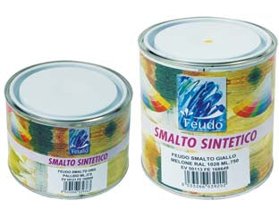 Smalto sintetico lucido (lack 82) - ml.750 marrone cioccolato RAL 8017 - prodotto a base sintetica, per legno e ferro, si applica su qualsiasi tipo di supporto sia interno che esterno preventivament...