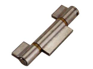 Cerniere a tre ali chiuse art.155 - mm.180x ø 28 - in ferro lucido perno sfilabile e due rondelle in ottone