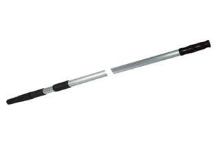 Asta telescopica in alluminio - cm.100/200 ø mm.25 - predisposta per manici filettati o conici