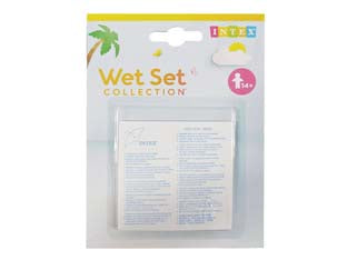 Toppe autoadesive per riparazione piscine e gonfiabili - (59631) - in kit da 6 pezzi 49cm² cadauna