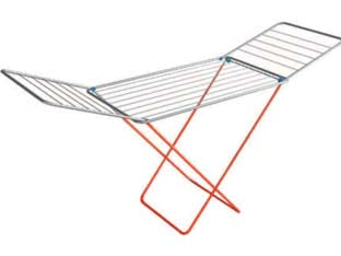 Stendibiancheria libeccio - cm.180x50x98h. in acciaio verniciato, dispone di circa, mt.18 lineari per stendere