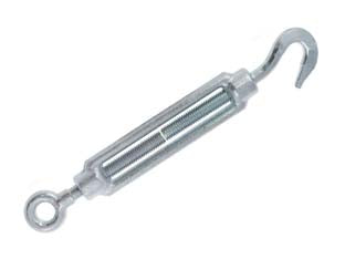 Tenditore occhio e gancio - ø mm.10 3/8' - in acciaio zincato
