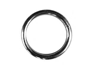 Anello in acciaio zincato - n°27 filo ø mm.8 - ø mm.40 interno - Nessuna Descrizione per questo prodotto