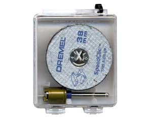 Alberino in kit speed clic starter (sc406) - per cambio rapido dei dischi, 2 dischi in dotazione