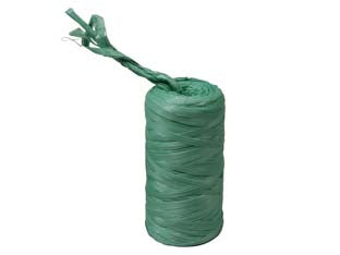 Rafia sintetica in rotolo verde - gr.100 in rotoli - utilizzo per agricoltura o alimenti