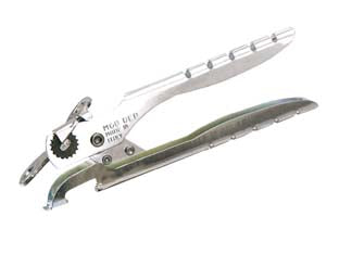 Apriscatole rapid in acciaio - movimenti in acciaio temperato, taglia rasente al bordo senza sbavature onde evitare ferite