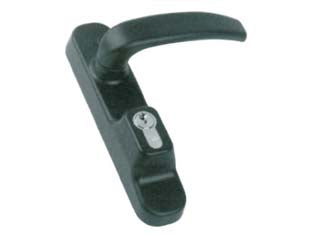 Cilindro e maniglia jolly per antipanico serie push star e ministar (0448008000) - ambidestra, permette di aprire un maniglione serie MINISTAR e PUSH STAR dall'esterno con cilindro sagomato (adatta per manigl...