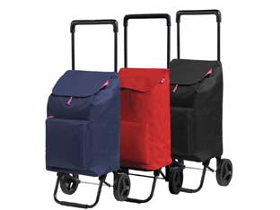Carrello spesa lt.42 argo - blu - carrello portaspesa con struttura in acciaio e sacca in polyestere antipioggia e dotata di una chiusura a coulisse pratica e ...
