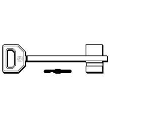 Chiavi doppia mappa fiam fqc - FQC - in ottone nichelato
