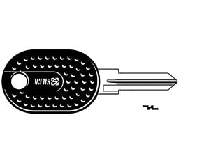 Chiavi sispa per tappi benzina ssa4rp - SSA4RP - in acciaio nichelato