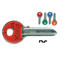 Chiavi per cilindri iseo 5 spine grandi ie6asl - IE6ASL DX slim fluo colori assortiti - Nessuna Descrizione per questo prodotto