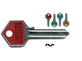 Chiavi per cilindri yale 6 spine grandi ya31sl - YA31SL DX slim fluo colori assortiti - Nessuna Descrizione per questo prodotto