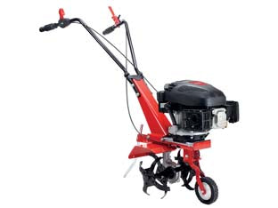 Motozappa a scoppio cc.139 taglio cm.37 - kW 2,3 di potenza, cc.139, motore 4 tempi a benzina, accensione elettronica, avviamento a strappo, scatola ingranaggi in all...