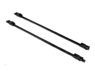 Barre portapacchi universali per station wagon - cm.135 - coppia di barre. adatte per vetture con barre sul tetto, possono essere tagliate a misura come necessita, massima capacità di...