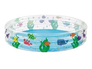 Piscina gonfiabile deep dive 3 anelli +2 anni - ø cm.152x30h. kg.1,200 - lt.282 (art.51004) - realizzata in vinile spessore mm.0,19, tre anelli